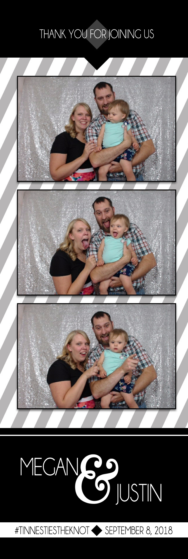 Megan and Justin's Wedding | View more photos from the event at gallery.photoboothbillings.com/u/PhotoBoothBillings/Megan-and-Justins-Wedding